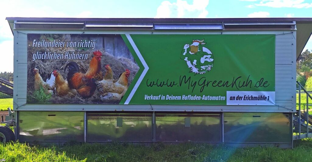 Hühnermobil / Freilandeier von MyGreenKuh